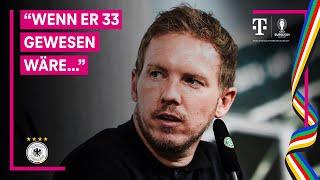 Nagelsmann äußert sich zu Pavlovic und der Nachnominierung von Can | UEFA EURO 2024 | MAGENTA TV