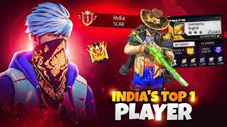 INDIA'S TOP 1 SCAR PLAYER VS HAKSON BHAI  MP40 GOD BACK | GARENA FREE FIRE MAX | HAKSON OFFICIAL