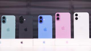 iPhone 16 & 16 Plus: All Colors Compared! (Unboxing & First Impressions)