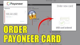 How To Order Payoneer Card English Tutorial