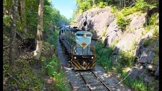 "America's BIGLIEST Rail Excursion" Adirondack RR Utica-Tupper Lake NY