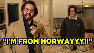 Cyr Impersonates Malena's Norwegian Accent