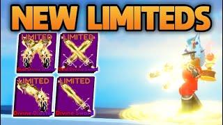 NEW DIVINE PACK SHOWCASE!!! In Roblox Blade Ball