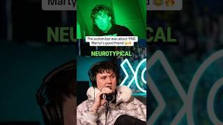 The autism bar was about YNG Martyr’s good friend  #gleaming #freestyler #rappers