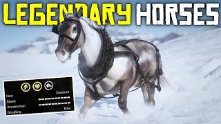 10 RAREST Horses YOU MISSED in Red Dead Redemption 2