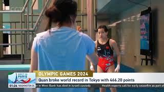 Paris 2024 | Tokyo diving champion Quan Hongchan to compete at second Olympics | 全红婵将战第二届奥运