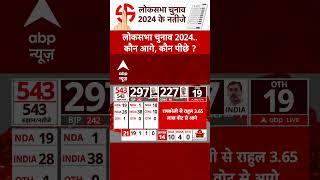 Lok Sabha Election 2024 Result: रायबरेली से राहुल गांधी 3.65 वोटों से आगे | ABP Shorts