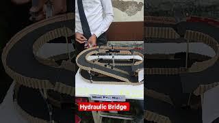 Hydraulic Bridge project//civil engineering project#miniproject #model#competition#shorts #ytshorts