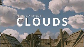 Render Clouds in 3dsmax with Arnold