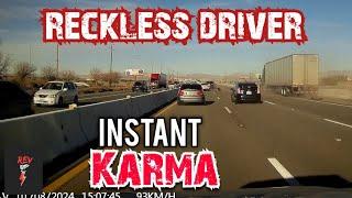 INSTANT KARMA BEST | Drivers busted by cops for speeding, brake checks, Bad driving| Instantjustice!