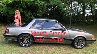 1988 Silver Foxbody Coupe.