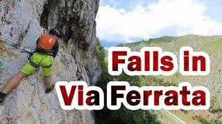 Via Ferrata fall - Rock climbing is the reason why I almost fell on Via Ferrata twice