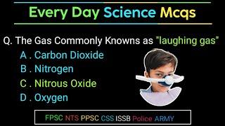 Everyday science Mcqs for all competitive exams like PPSC, FPSC, NTS, etc