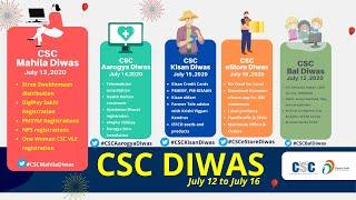 CSC Diwas 2020 Celebrations Begin! | Bal Diwas | J Raja Kishore