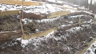 Terrace building by hand at Twisted Tree Farm