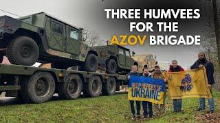 Three Humvees for the AZOV Brigade | Help Heroes Of Ukraine charity organization