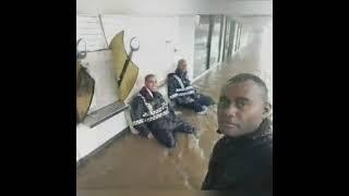 Fiji Police Men & Women going the extra mile during the cyclone that hit this year 2021. LEAN ON ME.