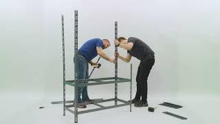 5-Tier Heavy Duty Shelving Assembly Video | Screwfix