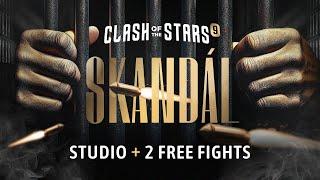 Předzápasové studio + 2 FREE FIGHTS - Clash of the Stars - 9