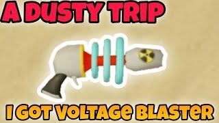 I got Voltage Blaster in a dusty trip | Roblox #roblox #adustytrip #game