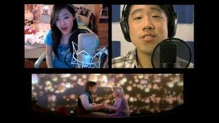 Disney Tangled " I See the Light " cover Megan Lee & Ray Lee