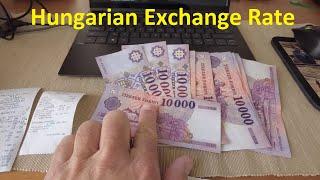 Hungarian Exchange Rate for Dollars.  Hmmm  Interesting - Budapest Hungary - ECTV