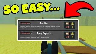 How to do the Pacifist and Pony Express quests in Dead Rails!