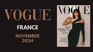 VOGUE FRANCE NOVEMBER 2024 | Anne Hathaway | Magazine Flip Through | Glossy Magazine Heaven