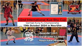 Kuoshu Cup Neu Ulm 2024 Kungfu Championships 功夫錦標賽 He Yong Gan Martial Arts