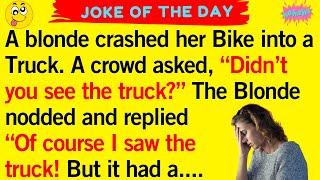 Funny Daily Jokes : Blonde Logic Strikes Again!" BEST JOKE OF THE DAY!