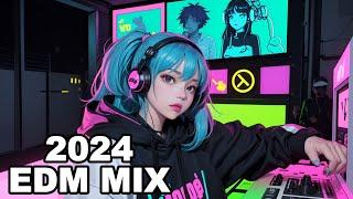 Ultimate Neon EDM Mix 2024  | Futuristic Anime Beats for Party & Study 