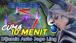 TUTORIAL LENGKAP LING PEMULA AUTO JAGO 4 PEDANG | EMBLEM & BUILD TERSAKIT META SEKARANG