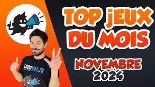 Top Jeux de société Du Mois : Novembre 2024