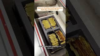 SuperbMelt Vacuum Gold Bar Casting Machine-Melt 4kg of Gold in 5' 30''