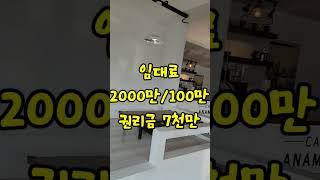 거제도 카페임대 면적 154m² 인생샷 찍는 곳