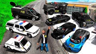 Collecting SECRET FIB CARS in GTA 5!