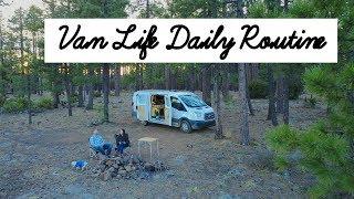 Van Life Daily Routine & Finding Free Camp Spots