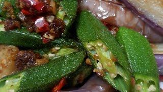 Okra & Eggplant StirFry | @DAPUR2020