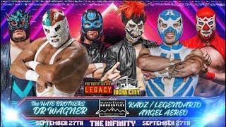 The Infinity: Dr Wagner Jr & Hate Bros vs Kaoz, Legendario Jr & Angel Aereo