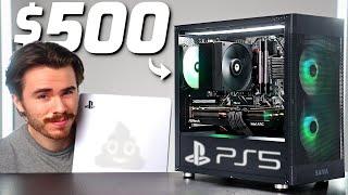 PS5 or Build a PC?  BEST $500 Gaming PC Build Guide 2024