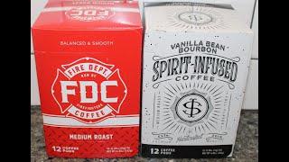 Fire Department Coffee: Medium Roast Coffee & Vanilla Bean Bourbon Spirit-Infused Coffee Review