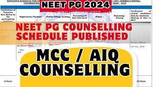 ⏰“Breaking: NEET PG 2024 Counseling Official Dates Announced!”