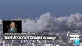 Directo a... Beirut y los bombardeos israelíes que se multiplican en Líbano