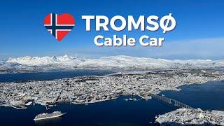 Tromsø Cable Car in the Winter - Incredible Arctic Norway Scenery