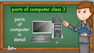 parts of computer class 3 / parts of computer in detail