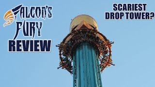 Falcon's Fury Review, Busch Gardens Tampa Intamin Drop Tower | World's Scariest Drop Tower?