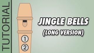 Jingle Bells - Recorder Notes Tutorial (long version)