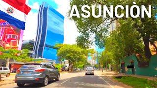 Video Tour ASUNCIÒN en Paraguay 2023  Tour en Conducción 4K en Paraguay