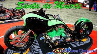 #235 Santa de Muerte by Freakshow Choppers at Seattle IMS | J&P Cycles Ultimate Builder