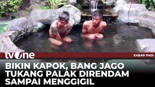 Preman Palak Pedagang Ditangkap Polisi, Pelaku Direndam di Kolam | Kabar Pagi tvOne